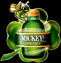 Mickey's Malt Liquor Bikini Girl Tin Sign