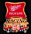 Miller High Life Racing Car #64 Mirror