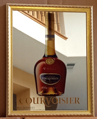 Courvoisier VSOP Cognac NEW Bar Mirror