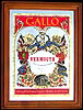 Gallo Vermouth 1962 Trophy Vintage Bar Mirror