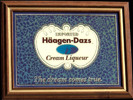 Haagen Dazs Cream Liqueur Vintage Bar Mirror
