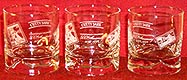 Cutty Sark Scotch Whisky Set of 3 Rock Glasses