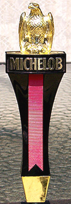 Michelob Eagle Black Tap Handle