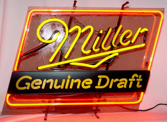 期間限定値下げ‼️Miller MGD Genuine Draft ネオンライト Miller Genuine Draft Beer Light