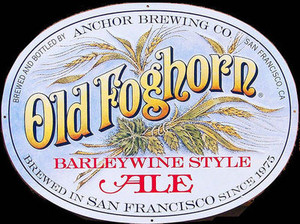 Anchor Brewing Co. San Francisco Ale Old Foghorn Tin Sign