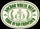 Anchor Brewing San Francisco Wheat Beer Tin Sign