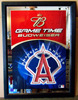 Budweiser Anaheim Angels Beveled Glass Mirror – Collectible Bar Decor