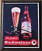 Budweiser Retro Framed Print