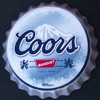 Coors Banquet 3D Bottle Cap Sign