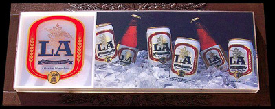Anheuser Busch LA Beer Illuminated Sign