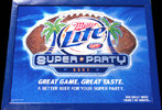 Miller Lite SUPER PARTY Football Mirror
