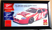 Miller High Life Racing Jerry Mayfield Car #64 Mirror