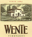 Wente Bros. Fine Wines Since 1883 Vintage Bar Mirror