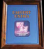 Calvert Extra Whiskey Vintage Bar Mirror