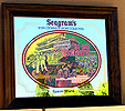 Seagram's Seven Crown of Sports Collection Epsom Downs Mirror