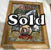 Coors Grizzly Bear Wildlife Mirror Reflective Glass Plaque