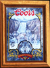 Coors Timber Wolf Wildlife Mirror