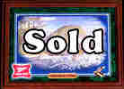 Miller High Life Fish Series Northern Pike Wildlife Mirror