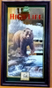 Miller High Life Brown Bear Series 4 Wildlife Bar Mirror