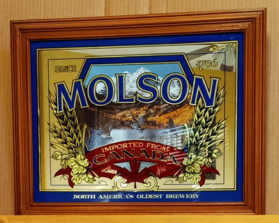 Molson Canadian Geese Wildlife Mirror