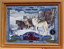 Old Milwaukee Beer Timberwolves Wildlife Mirror