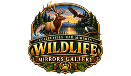 Wildlife Mirrors Gallery featuring collectible bar mirrors