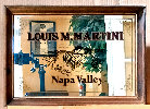 Louis M. Martini Napa Valley Wine Bar Mirror