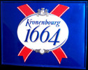 Kronenbourg 1664 Lager Beer Tin Sign