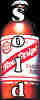 Red Stripe Jamaican Beer Bottle Tin Sign
