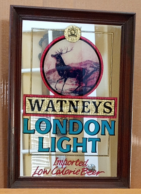 Watney's London Light Bar Mirror